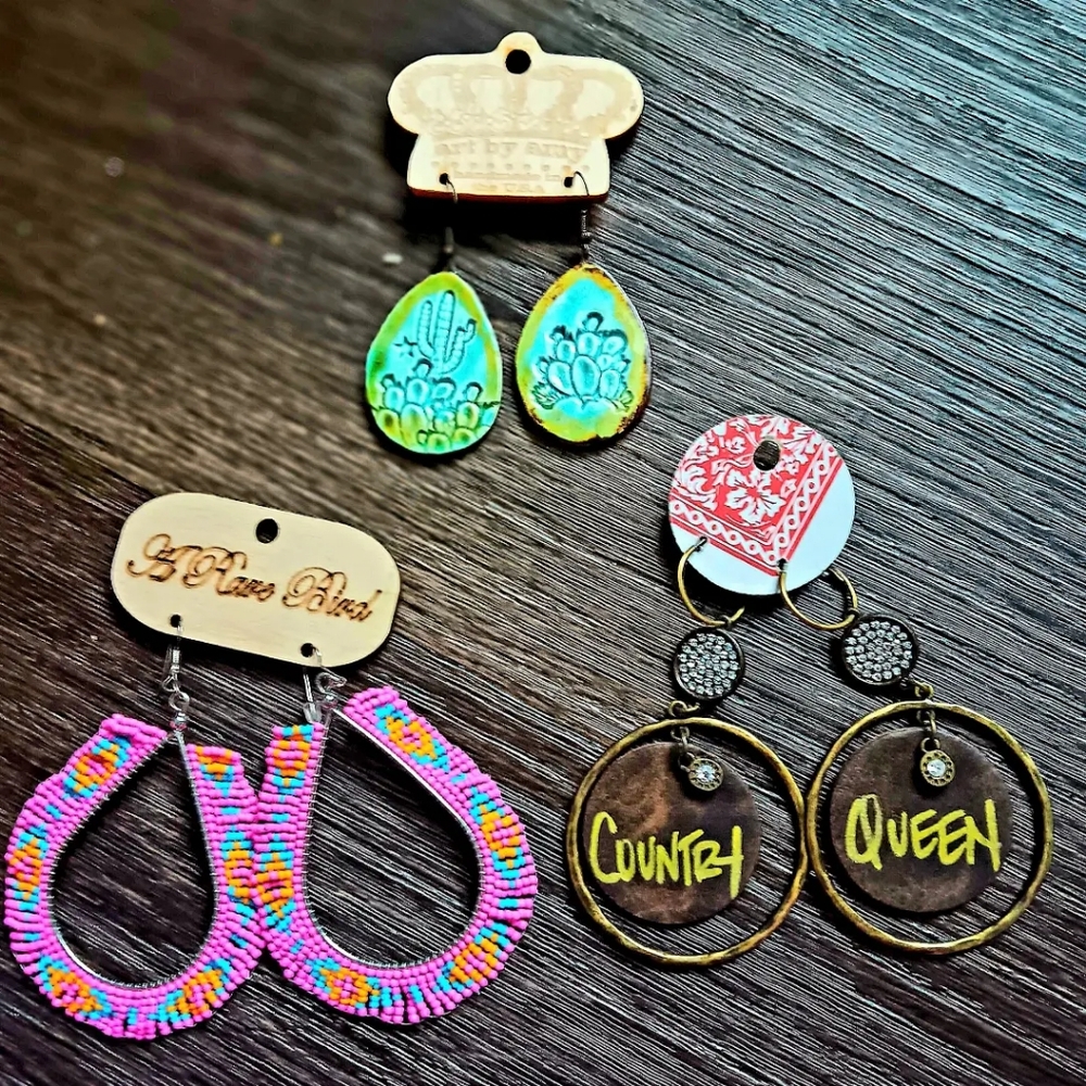 Boutique Handmade earrings